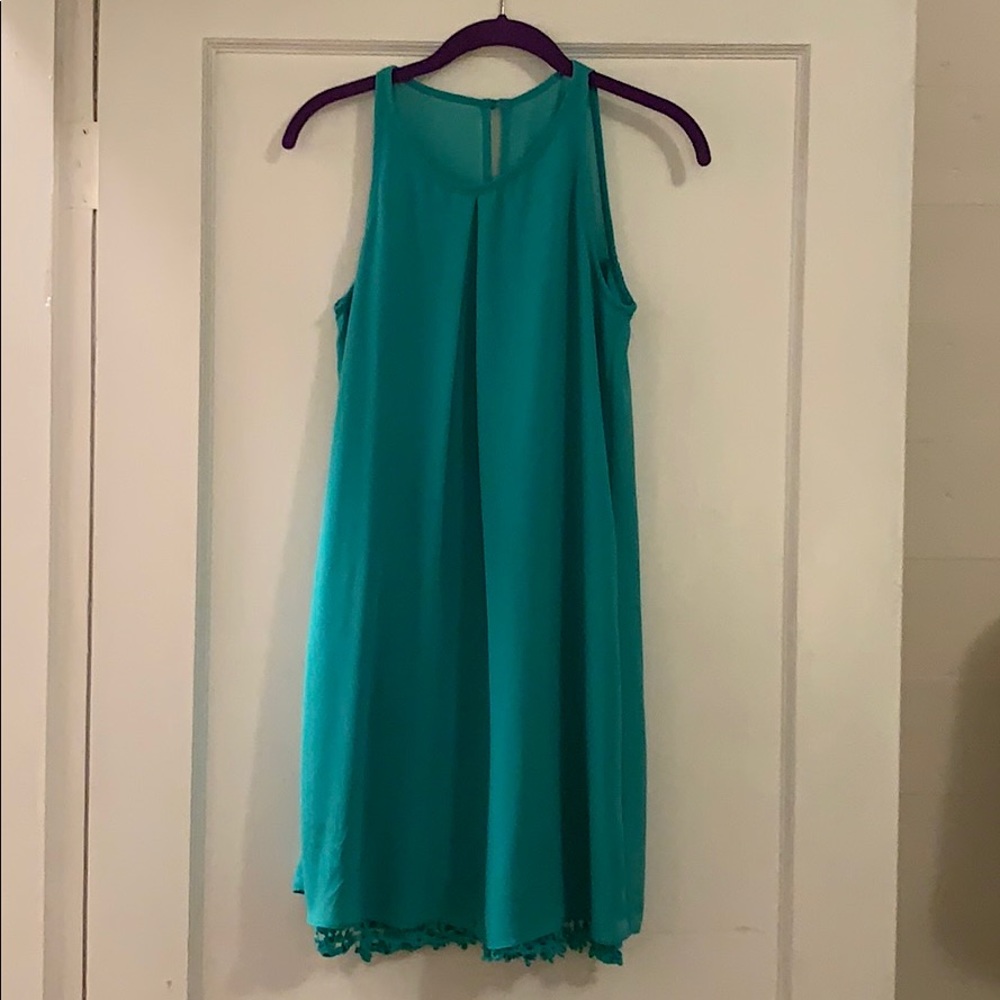 Teal Dress